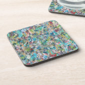 Blue Meadow Set von 6 Untersetzer (Linke Seite)