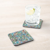 Blue Meadow Set von 6 Untersetzer (Rechte Seite)