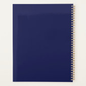 Blue Medical Clipboard mit Stethoscope Planer (Rückseite)