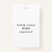 Blue Medical Facility oder Business Member Abzeich Ausweis (Rückseite)