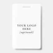 Blue Medical Facility oder Business Member Abzeich Ausweis (Rückseite)