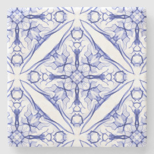 Blue Medieval Steinuntersetzer