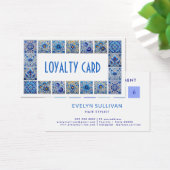 Blue Mediterranea Fliesen-Treuekarte (Schreibtisch)