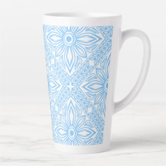 Blue Mediterranean Italian Tile Decorative Pattern Milchtasse