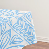 Blue Mediterranean Italian Tile Decorative Pattern Tischdecke (Beispiel)