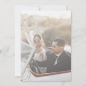 Blue Mediterranean Tile Wedding Dankeschön Karte (Vorderseite)