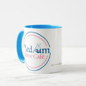 Blue Medium Brew Tasse (Vorderseite Links)