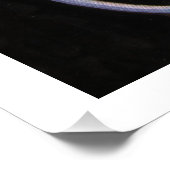 Blue Medusa - Imaginäres Portrait Poster (Ecke)