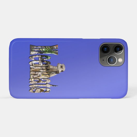 Blue Meerkats, Case-Mate iPhone Hülle (Rückseite (Horizontal))