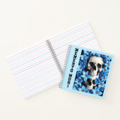 Blue Memento Mori Stoic Journal-Notebook Notizblock (Innenseite)