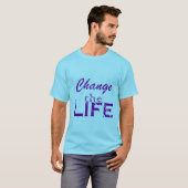 Blue Men's Basic T - Shirt (Vorne ganz)