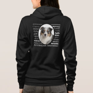 Blue Merle Australian Shepherd Hoodie