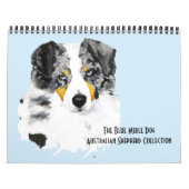 Blue Merle Australian Shepherd Two Page M.Calendar Kalender (Titelbild)