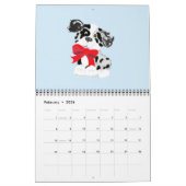 Blue Merle Australian Shepherd Two Page M.Calendar Kalender (Feb 2026)