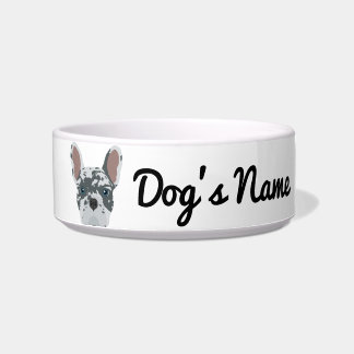 Blue Merle French Bulldog Bowl Napf