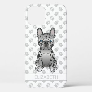 Blue Merle French Bulldog Frenchie Niedlicher Hund Case-Mate iPhone Hülle