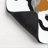 blue_merle mini ausse Vorderseite 2 Mousepad (Ecke)