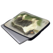 Blue Merle Rough Collie Geschenke Laptopschutzhülle (Vorne Knopf)