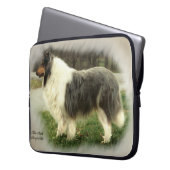Blue Merle Rough Collie Geschenke Laptopschutzhülle (Vorderseite Links)