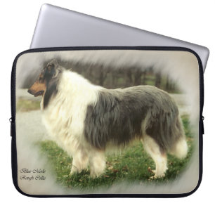 Blue Merle Rough Collie Geschenke Laptopschutzhülle