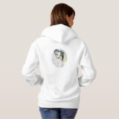 Blue Merle Sheltie Bath Hoodie (Schwarz voll)