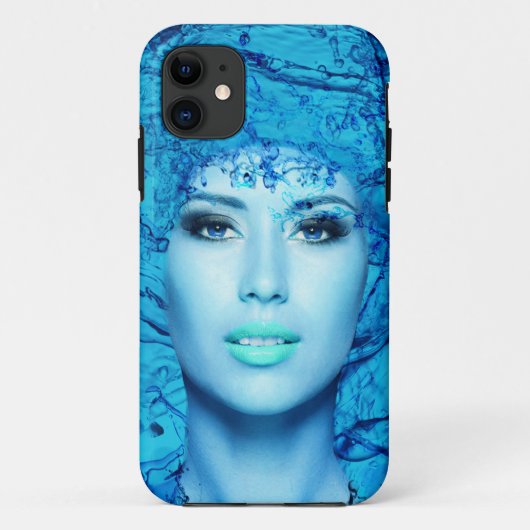 Blue Mermaid Case-Mate iPhone Hülle (Rückseite)