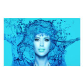 Blue Mermaid Fotodruck (Vorne)