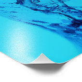 Blue Mermaid Fotodruck (Ecke)