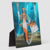 Blue Mermaid Fotoplatte (Seite)