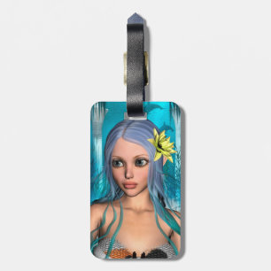 Blue Mermaid Gepäckanhänger