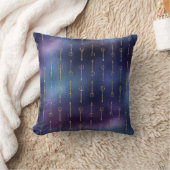 Blue Mermaid Glitzer - Trident pattern - Kissen (Decke)