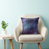Blue Mermaid Glitzer - Trident pattern - Kissen (Stuhl )