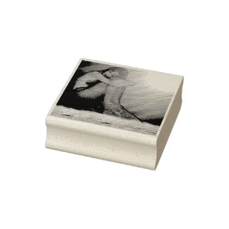 Blue Mermaid Gummistempel