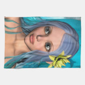 Blue Mermaid Handtuch (Horizontal)