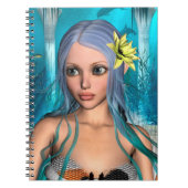 Blue Mermaid Notizblock (Vorderseite)