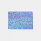 Blue mermaid scales, fish scale post-it klebezettel (Vorderseite)