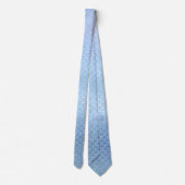 Blue Mermaid Scales Neck Tie Krawatte (Rückseite)