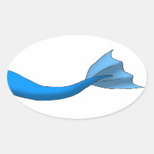 Blue Mermaid Schwanz