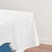 Blue Mermaid Schwanz Tablecloth Tischdecke (Beispiel)