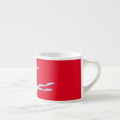 Blue Mermaid Swimmer Thunder_Cove Espressotasse (Rechts)
