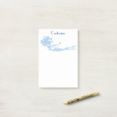 Blue Mermaid Swimmer Thunder_Cove Post-it Klebezettel (Auf Schreibtisch)