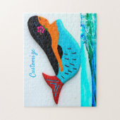 Blue Mermaid Thunder _Cove Puzzle (Vertikal)