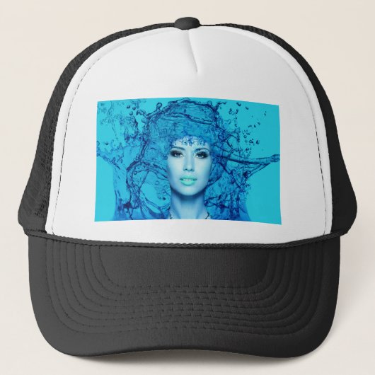 Blue Mermaid Truckerkappe (Vorderseite)