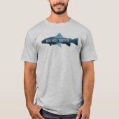 Blue Mesa Reservoir Colorado Fisch T-Shirt (Vorderseite)