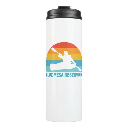 Blue Mesa Reservoir Colorado Kayak Thermosbecher (Vorderseite)