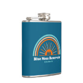 Blue Mesa Reservoir Colorado Rainbow Flachmann (Rechts)