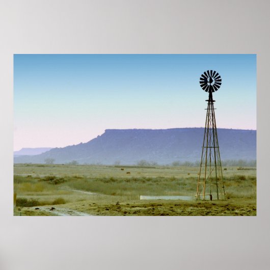 Blue Mesas Majesty Poster (Vorne)