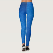 BLUE METAL FLAKE LEGGINGS (Rückseite)
