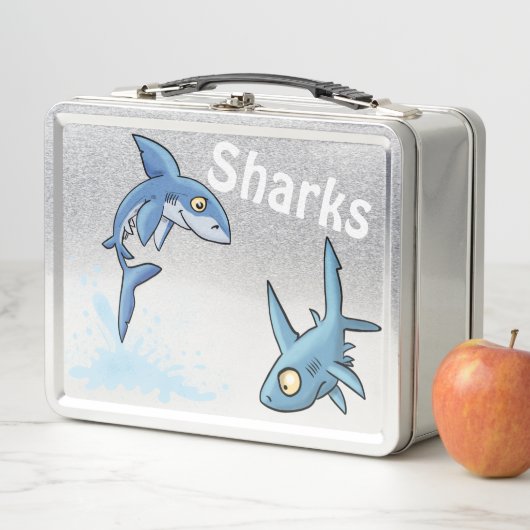 Blue Metal Lunch Box (Beispiel)