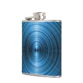 Blue Metallic Flachmann (Links)